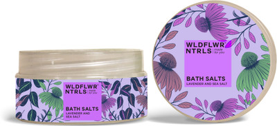 

WLDFLWR NTRLS Lavender Bath Salt with Sea Salt(100 g)