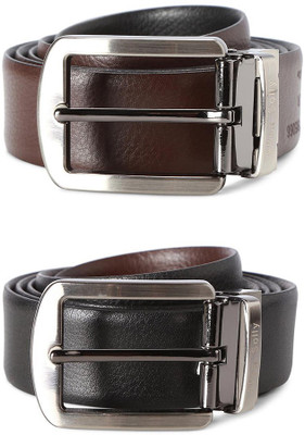 

Allen Solly Men Formal Black, Brown Genuine Leather Reversible Belt, Allen Solly Men Formal Black Genuine Leather Reversible Belt, Allen Solly Men Formal Black Genuine Leather Reversible Belt