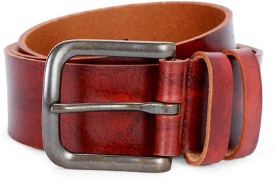 

Louis Philippe Men Casual Maroon Genuine Leather Belt