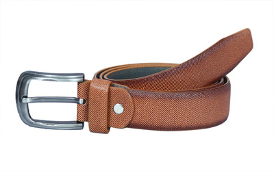 

Hornwood Men Tan Artificial Leather Belt