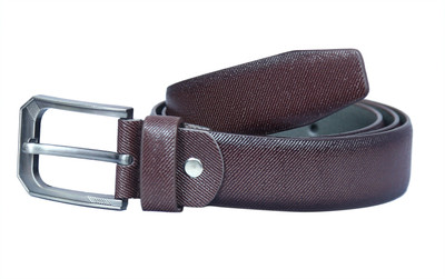 

Hornwood Men Brown Artificial Leather Belt