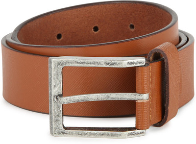 

Peter England Men Formal Brown Genuine Leather Belt