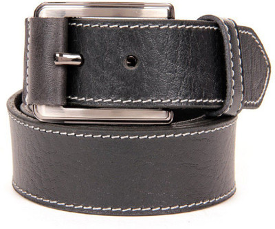 

Holy Bell Men Casual Black Artificial Leather Belt