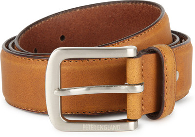 

Peter England Men Casual Brown Genuine Leather Belt, Peter England Men Casual Khaki Genuine Leather Belt, Brown