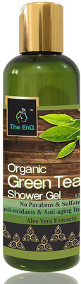 

The EnQ Organic Green Tea Shower Gel Paraben Free and Sulfate free(200 ml)