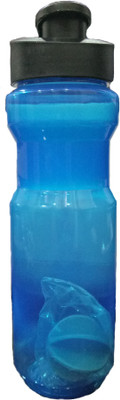 Zodnov Blue Aqua Shaker 700 ml Shaker(Pack of 1, Blue)