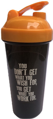 

GreenBee My gym 600 ml Shaker(Pack of 1, Black)
