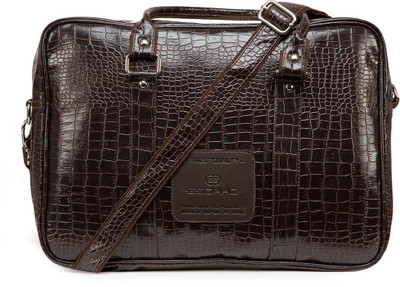 

Chris & Kate Messenger Bag || Portfolio Bag || Laptop || Large Briefcase - For Men & Women(Brown)