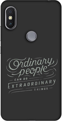 Casotec Back Cover for Mi Redmi Y2(Multicolor, Silicon, Pack of: 1)