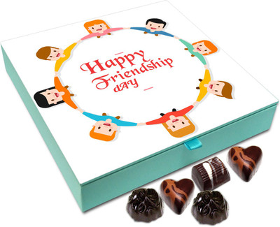 

Chocholik Friendship Gift - Happy Friendship Day - 9pc Truffles(108 g)