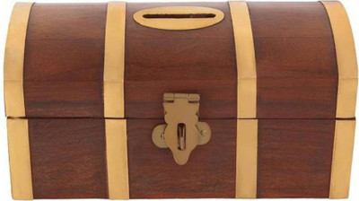 

Antique Villa World Avw00274a Coin Bank(Brown)