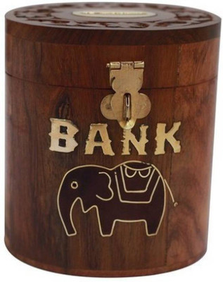 

OnlinePurchas coin bank Coin Bank(Brown)