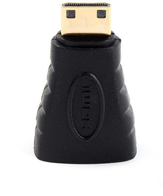 

smacc mini hdmi to HDMI Adapter(Compatible with pc, laptop, tablet, Black)