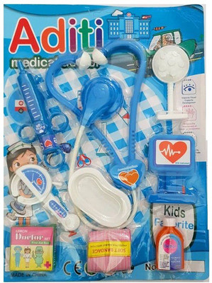 

piggie Doctor Blue Set(Multicolor)
