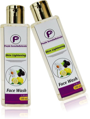 

Purple Essentionaturals Skin Lightening FaceWash Pack of 2 Face Wash(100 ml)