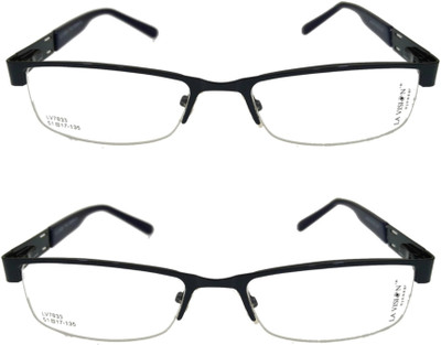 

La Vision Half Rim Rectangle Frame(51 mm
