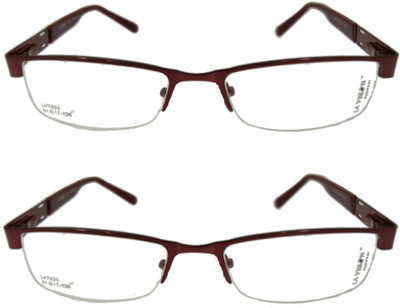 

La Vision Half Rim Rectangle Frame(51 mm