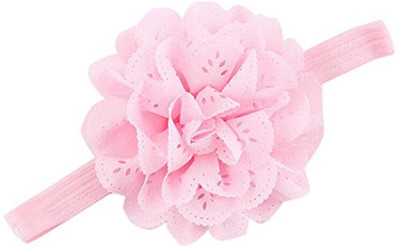 

AkinosKIDS Beautiful Baby Pink Hair band with Bow Flower for Toddlers Head Band(Pink)