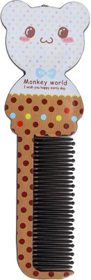 

Adore Baby Round Edged Bristles Comb - 3 Pcs