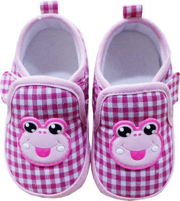 

Toys Factory Boys & Girls Velcro Ballerinas(Grey, Pink
