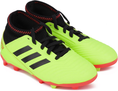 

ADIDAS Boys Lace Football Shoes(Green, Syello/cblack/solred