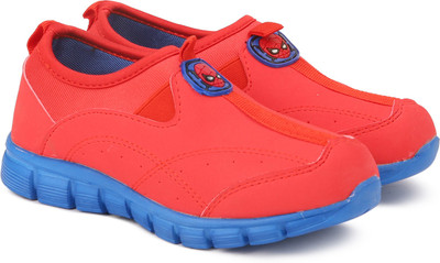 

Spiderman Boys Slip on Walking Shoes(Red, Red blue