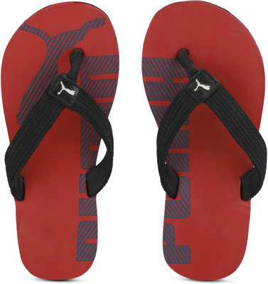 

Puma Boys & Girls Slip On Slipper Flip Flop(Red, Barbados cherry-puma black