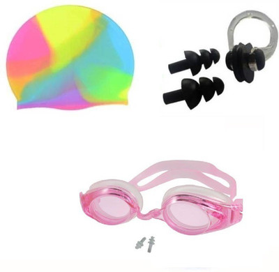 

Kamni Sports BEST QUALITY SWIMMING CAP AND GOOGLES CB2 Swimming Kit