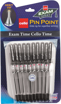 

Cello Pinpoint Black Ball Pen(Pack of 10)