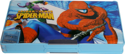 

Auden SpiderMan SpiderMan Art Plastic Pencil Box(Set of 1, Blue)