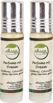 

ahaan naturals Dream-Roll on Perfume All Skin Type- 8 Ml Each, Pack of 2 Perfume - 8 ml(For Men & Women)