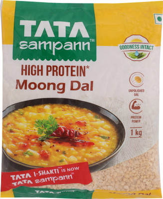 

Tata Sampann Moong Dal Yellow (Split, 1 kg)