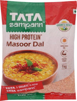 

Tata Sampann Masoor Dal Red (Split, 1 kg)