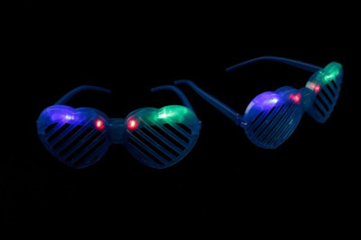 

Funcart Blue Led Shutter Heart