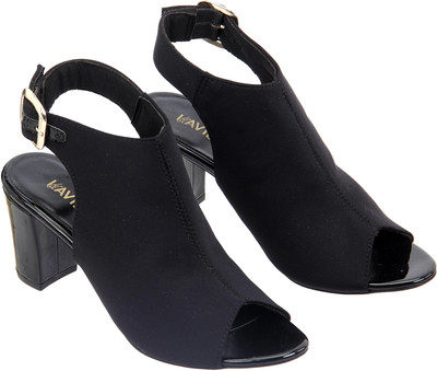 

Lavie Women BLACK Heels