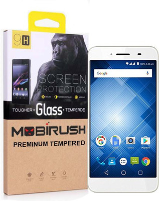 MOBIRUSH Tempered Glass Guard for Panasonic Eluga I3 Mega(Pack of 1)