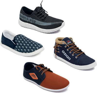

Asian Walking Shoes,Gym Shoes,Casual Shoes,Canvas Shoes,Loafers,Sneakers Walking Shoes For Men(Multicolor