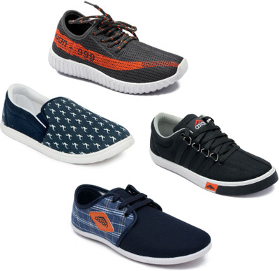 

Asian Walking Shoes,Gym Shoes,Casual Shoes,Canvas Shoes,Loafers,Sneakers Casuals For Men(Grey, Red, Multicolor
