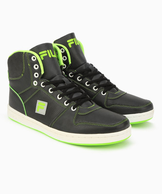 

Fila HOPPER III High Tops For Men(Black, Blk/lim