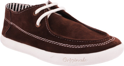 

Shoegaro Shoegaro Men's Coffee Seude Leather Casual Shoes Casuals For Men(Brown