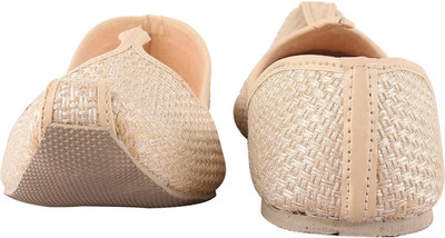 

DFR DFR JUTE ETHNIC Jutis For Men(Off White, Cream