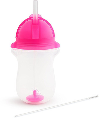 

Munchkin 10oz Any Angle Weighted Straw Cup(Pink)