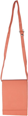 

capreo Women Casual Beige PU Sling Bag