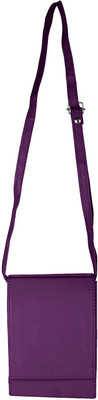 

capreo Women Casual Purple PU Sling Bag