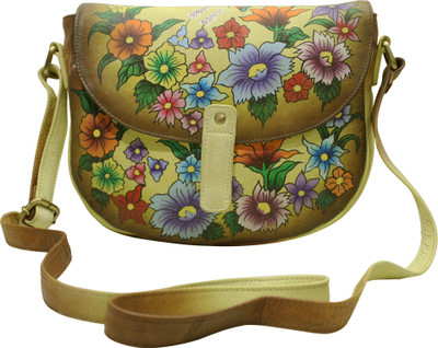 

shankar produce Women Casual Multicolor Genuine Leather Sling Bag