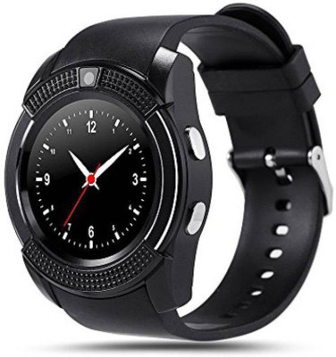 

BERRIN C6-Smartwatch With Bluetooth And Sim Enabling Features With Pedometer,Thermometer And Motion Sensor Black Smartwatch(Black Strap Free Size)