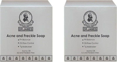

Dr. James Acne & Freckle Soap 80G(80 g, Pack of 2)