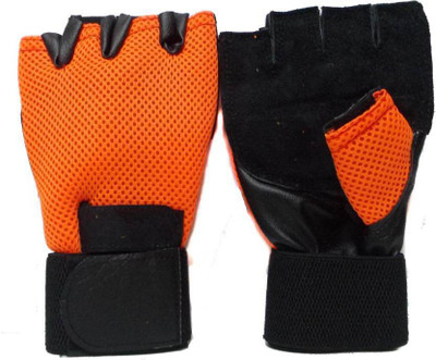 

Venom Pair of Orange Color Gym & Fitness Gloves (Men, Orange)