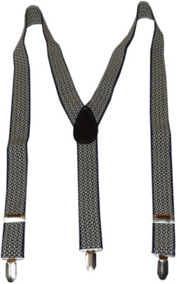 

Navaksha Y- Back Suspenders for Men(Blue)