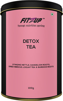 

FitZup Detox Tea Hibiscus, Assorted Herbal Tea Drum(100 g)